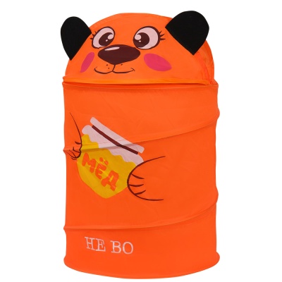 Контейнер для хранения детских игрушек Мишка и мёд Рыжий Кот 210824-3 1